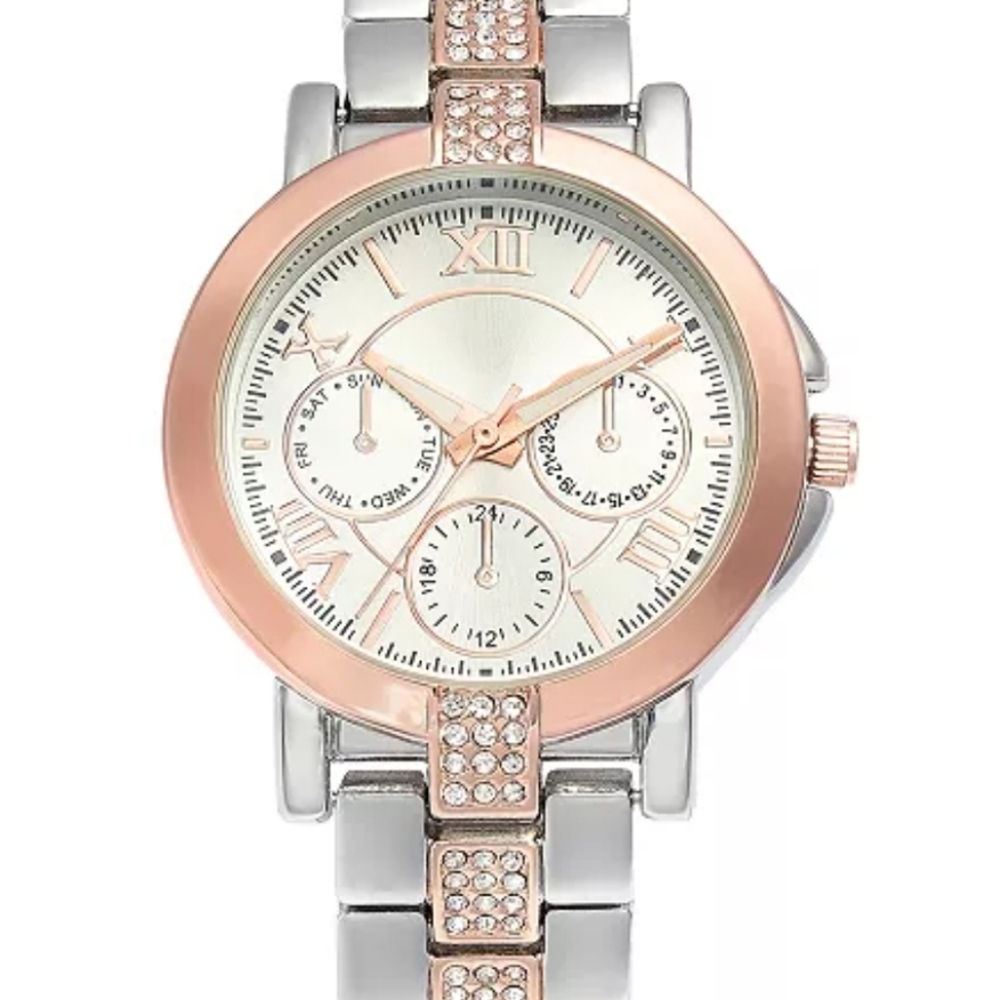 Charter Club Women's Two-Tone Bracelet Watch 37mm